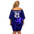 Custom Scotland Rugby Family Matching Off Shoulder Short Dress and Hawaiian Shirt Go Scottish World Cup Sporty Style LT9 - Wonder Print Shop