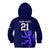 Custom Scotland Rugby Kid Hoodie Go Scottish World Cup Sporty Style - Wonder Print Shop