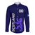 Custom Scotland Rugby Long Sleeve Button Shirt Go Scottish World Cup Sporty Style - Wonder Print Shop