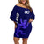 Custom Scotland Rugby Off Shoulder Short Dress Go Scottish World Cup Sporty Style - Wonder Print Shop