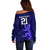 Custom Scotland Rugby Off Shoulder Sweater Go Scottish World Cup Sporty Style - Wonder Print Shop