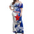 Cuba Triumph of the Revolution Personalized Off Shoulder Maxi Dress Freedom And Liberty - Wonder Print Shop