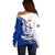 Cuba Triumph of the Revolution Personalized Off Shoulder Sweater Freedom And Liberty - Wonder Print Shop