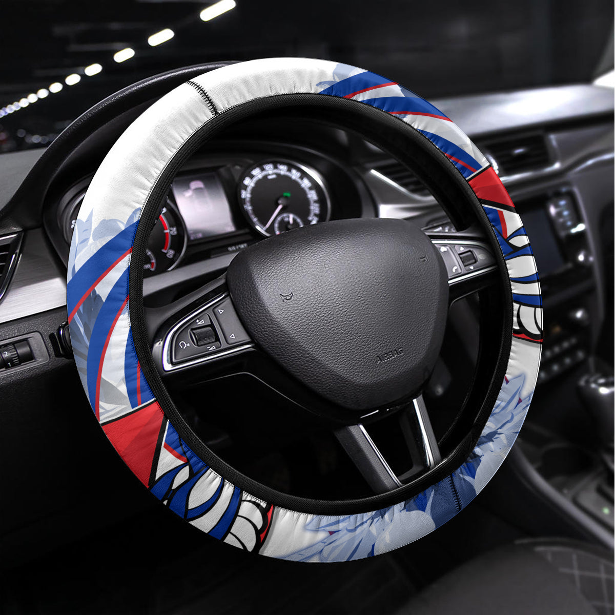 Cuba Triumph of the Revolution Steering Wheel Cover Freedom And Liberty - Wonder Print Shop