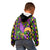 Mardi Gras Glitter Mask with Fleur-de-lis Kid Hoodie - Wonder Print Shop