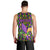 Mardi Gras Glitter Mask with Fleur-de-lis Men Tank Top - Wonder Print Shop