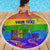 Sydney Mardi Gras Personalized Beach Blanket Pride Rainbow Glitter Colorful Style LT9 - Wonder Print Shop