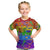 Sydney Mardi Gras Personalized Kid T Shirt Pride Rainbow Glitter Colorful Style - Wonder Print Shop