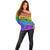 Sydney Mardi Gras Personalized Off Shoulder Sweater Pride Rainbow Glitter Colorful Style