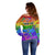 Sydney Mardi Gras Personalized Off Shoulder Sweater Pride Rainbow Glitter Colorful Style