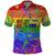 Sydney Mardi Gras Personalized Polo Shirt Pride Rainbow Glitter Colorful Style - Wonder Print Shop