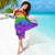 Sydney Mardi Gras Personalized Sarong Pride Rainbow Glitter Colorful Style