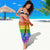 Sydney Mardi Gras Personalized Sarong Pride Rainbow Glitter Colorful Style