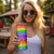 Sydney Mardi Gras Personalized Skinny Tumbler Pride Rainbow Glitter Colorful Style - Wonder Print Shop