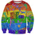 Sydney Mardi Gras Personalized Sweatshirt Pride Rainbow Glitter Colorful Style - Wonder Print Shop