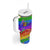 Sydney Mardi Gras Personalized Tumbler With Handle Pride Rainbow Glitter Colorful Style - Wonder Print Shop