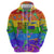 Sydney Mardi Gras Personalized Zip Hoodie Pride Rainbow Glitter Colorful Style - Wonder Print Shop