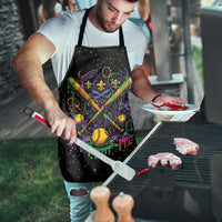 Mardi Gras Dripping Apron Baseball Ice Cream Drip - Wonder Print Shop