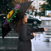 Mardi Gras Dripping Umbrella Baseball Ice Cream Drip - Wonder Print Shop