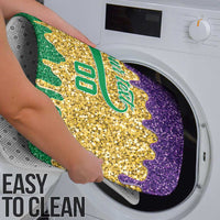 Custom Mardi Gras Dripping Bathroom Set Baseball Sparkling Drip Motif - Wonder Print Shop