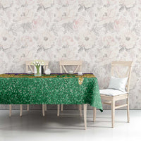 Custom Mardi Gras Dripping Tablecloth Baseball Sparkling Drip Motif - Wonder Print Shop