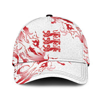 England Rugby Pride Classic Cap Tudor Rose Flame Fire Style