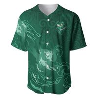 Custom Ireland Rugby Pride Baseball Jersey Celtic Shamrock Flame Fire Style