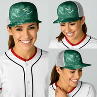 Ireland Rugby Pride Baseball Net Cap Celtic Shamrock Flame Fire Style