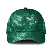 Ireland Rugby Pride Classic Cap Celtic Shamrock Flame Fire Style