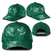 Ireland Rugby Pride Classic Cap Celtic Shamrock Flame Fire Style