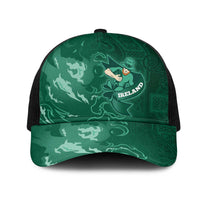Ireland Rugby Pride Mesh Trucker Cap Celtic Shamrock Flame Fire Style