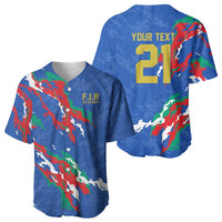 Custom Italy Rugby Pride Baseball Jersey Gli Azzurri Flame Fire Style
