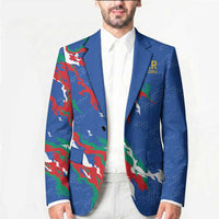 Custom Italy Rugby Pride Blazer Gli Azzurri Flame Fire Style