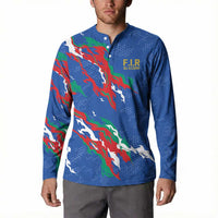 Custom Italy Rugby Pride Button Sweatshirt Gli Azzurri Flame Fire Style