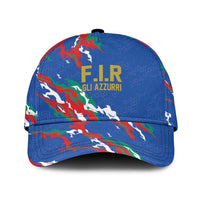 Italy Rugby Pride Classic Cap Gli Azzurri Flame Fire Style