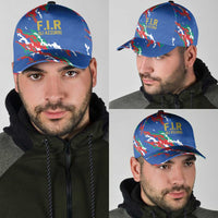Italy Rugby Pride Classic Cap Gli Azzurri Flame Fire Style
