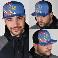Italy Rugby Pride Mesh Trucker Cap Gli Azzurri Flame Fire Style