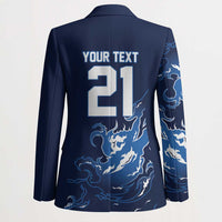 Custom Scotland Rugby Pride Blazer Thistle Flame Fire Style