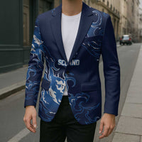 Custom Scotland Rugby Pride Blazer Thistle Flame Fire Style