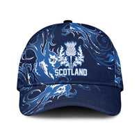 Scotland Rugby Pride Classic Cap Thistle Flame Fire Style