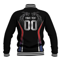 Custom Norway Viking Heritage Baseball Jacket Norge Never Falls Quarterfinal Edition