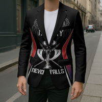 Custom Norway Viking Heritage Blazer Norge Never Falls Quarterfinal Edition