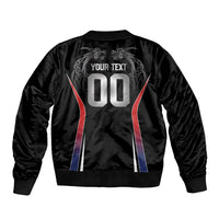Custom Norway Viking Heritage Bomber Jacket Norge Never Falls Quarterfinal Edition