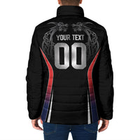 Custom Norway Viking Heritage Padded Jacket Norge Never Falls Quarterfinal Edition