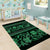 Azerbaijan Area Rug Traditional Pattern Ornament With Flowers Buta Green LT9 - Wonder Print Shop