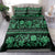 Azerbaijan Bedding Set Traditional Pattern Ornament With Flowers Buta Green LT9 - Wonder Print Shop