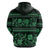 Azerbaijan Hoodie Traditional Pattern Ornament With Flowers Buta Green - Wonder Print Shop