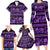 Azerbaijan Family Matching Long Sleeve Bodycon Dress and Hawaiian Shirt Traditional Pattern Ornament With Flowers Buta Violet LT9 - Wonder Print Shop