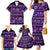 Azerbaijan Family Matching Mermaid Dress and Hawaiian Shirt Traditional Pattern Ornament With Flowers Buta Violet LT9 - Wonder Print Shop