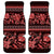 Azerbaijan Car Mats Traditional Pattern Ornament With Flowers Buta Red LT9 - Wonder Print Shop